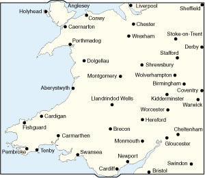 Wales & West Midlands / Cymru No. 6